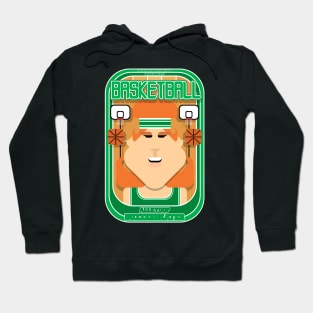 Basketball Green - Alleyoop Buzzerbeater - Jacqui version Hoodie